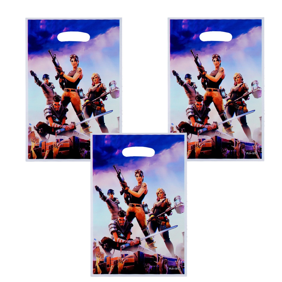 Party Games No Supplies - ถุงของขวัญงานวันเกิด Fortnite ถุงขนมเกมยิงปืน ถุงของขวัญ ของตกแต่งงานปาร์ตี้สำหรับเด็ก ของชำร่วยสำหรับเด็ก