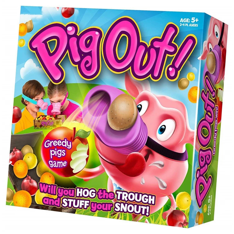 Party Games Elimination - เกมจมูกหมู เกมกระดานแอคชั่นแสนสนุก ท้าทายการเอาชิงแบบอินเทอร์แอคทีฟ สำหรับเด็ก ครอบครัว ปาร์ตี้