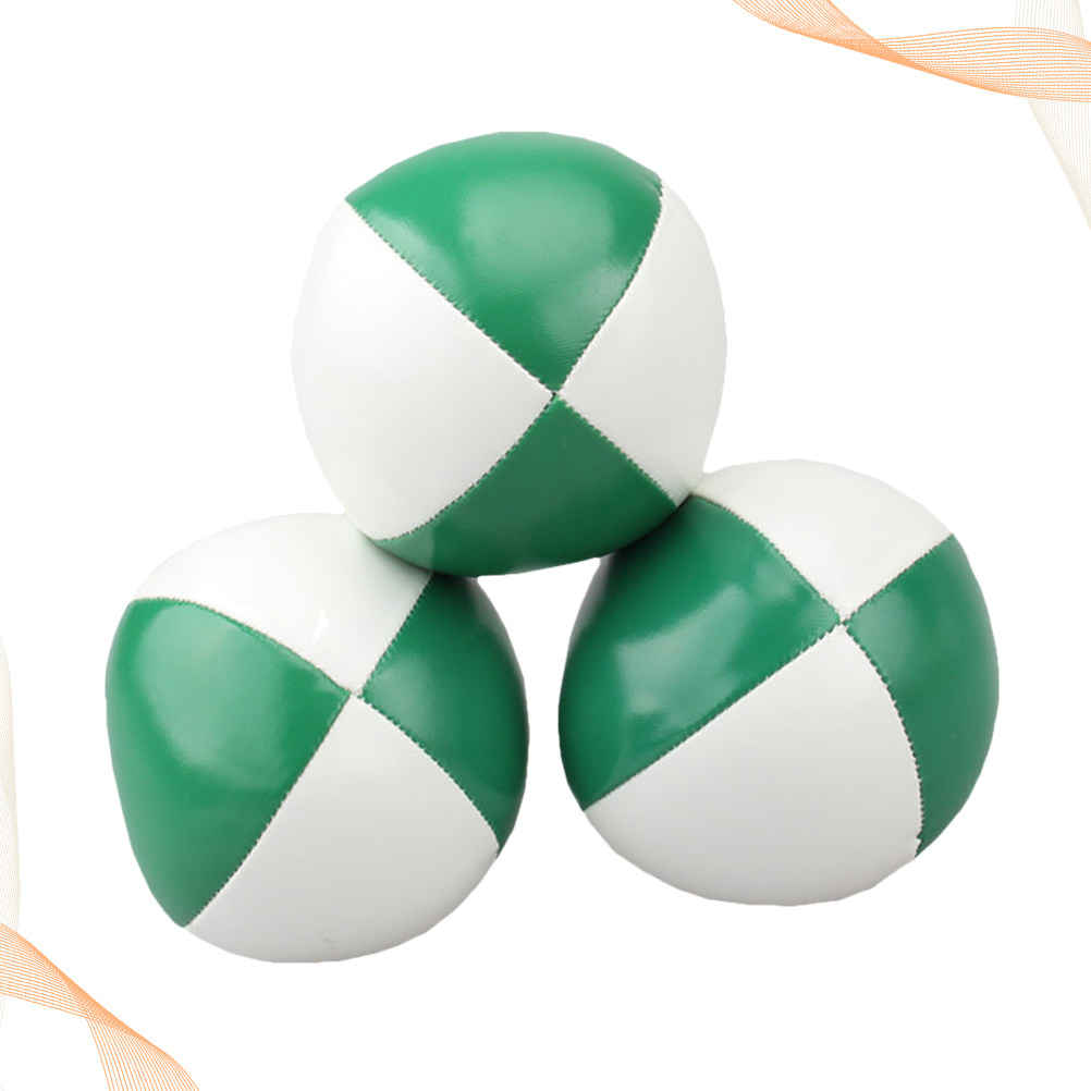 Party Games Easy - ชุดลูกบอลสำหรับเล่นกลมายากล 3 ชิ้น ลูกบอล PU คุณภาพพรีเมียม