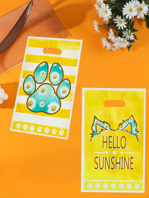 Party Games At Wedding - 20 ชิ้น/40 ชิ้น ลายอุ้งเท้าสุนัข, ตัวอักษร Hello