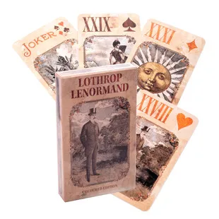 ไพ่ทาโรต์ lenormand Oracle ขนา - Party Games Entertainer บทวิจารณ์และราคา