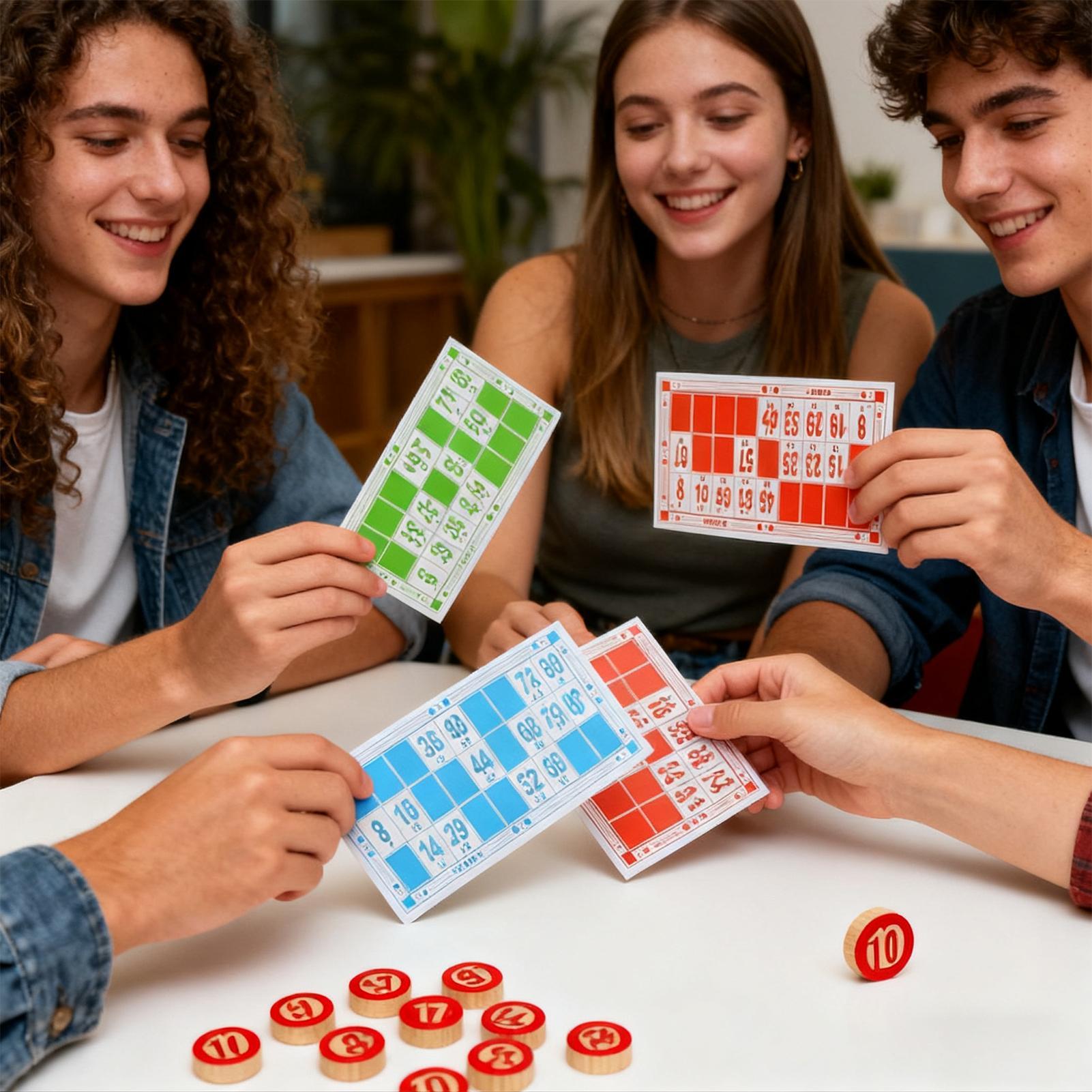 ชุดเกมบิงโกไม้สไตล์วินเทจ พร้อ - Party Games Easy บทวิจารณ์และราคา