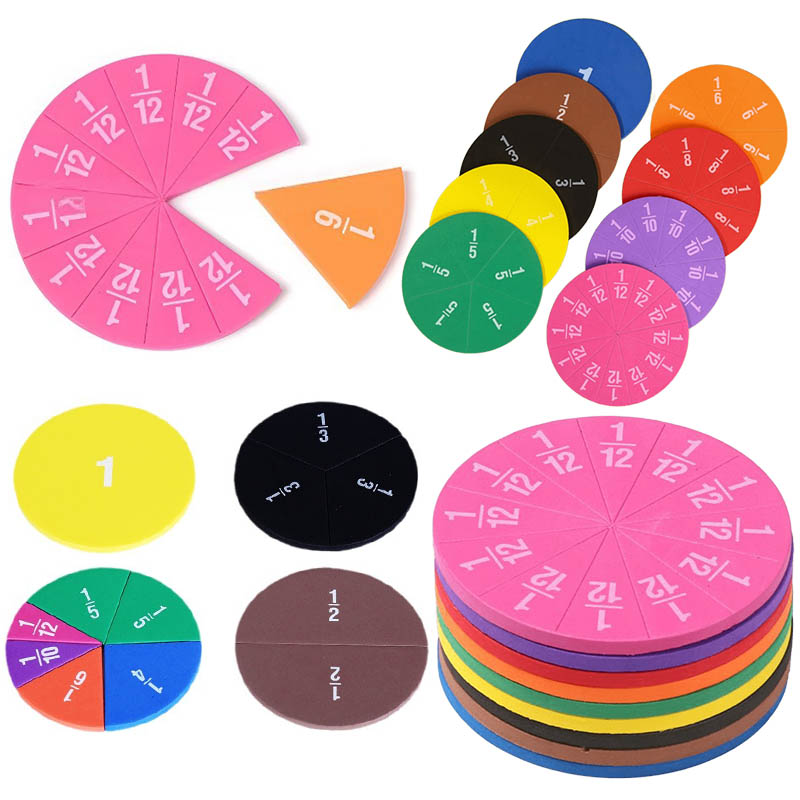 แผ่นฝึกคณิตศาสตร์รูปทรงกลมหลาก - Party Games School บทวิจารณ์และราคา