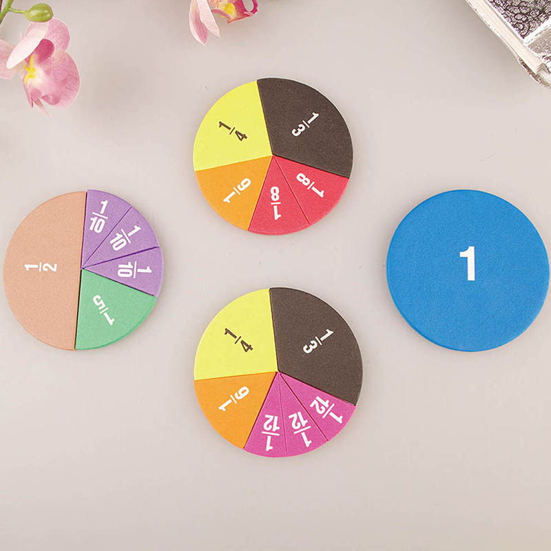 แผ่นฝึกคณิตศาสตร์รูปทรงกลมหลาก - Party Games School บทวิจารณ์และราคา