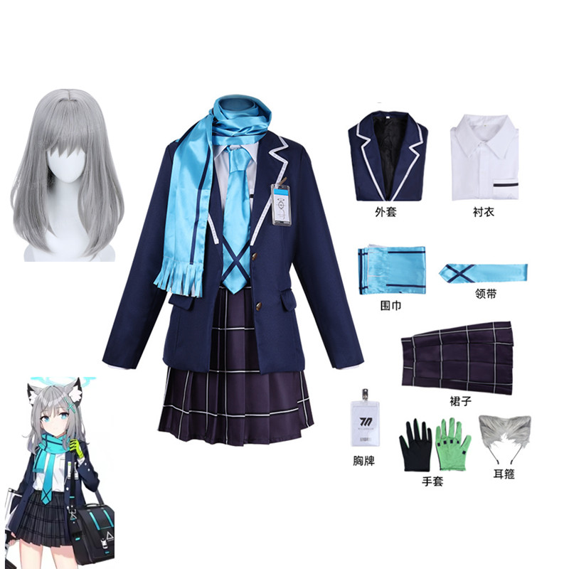 ชุดคอสเพลย์อนิเมะเกม Blue Arch - Party Games School บทวิจารณ์และราคา