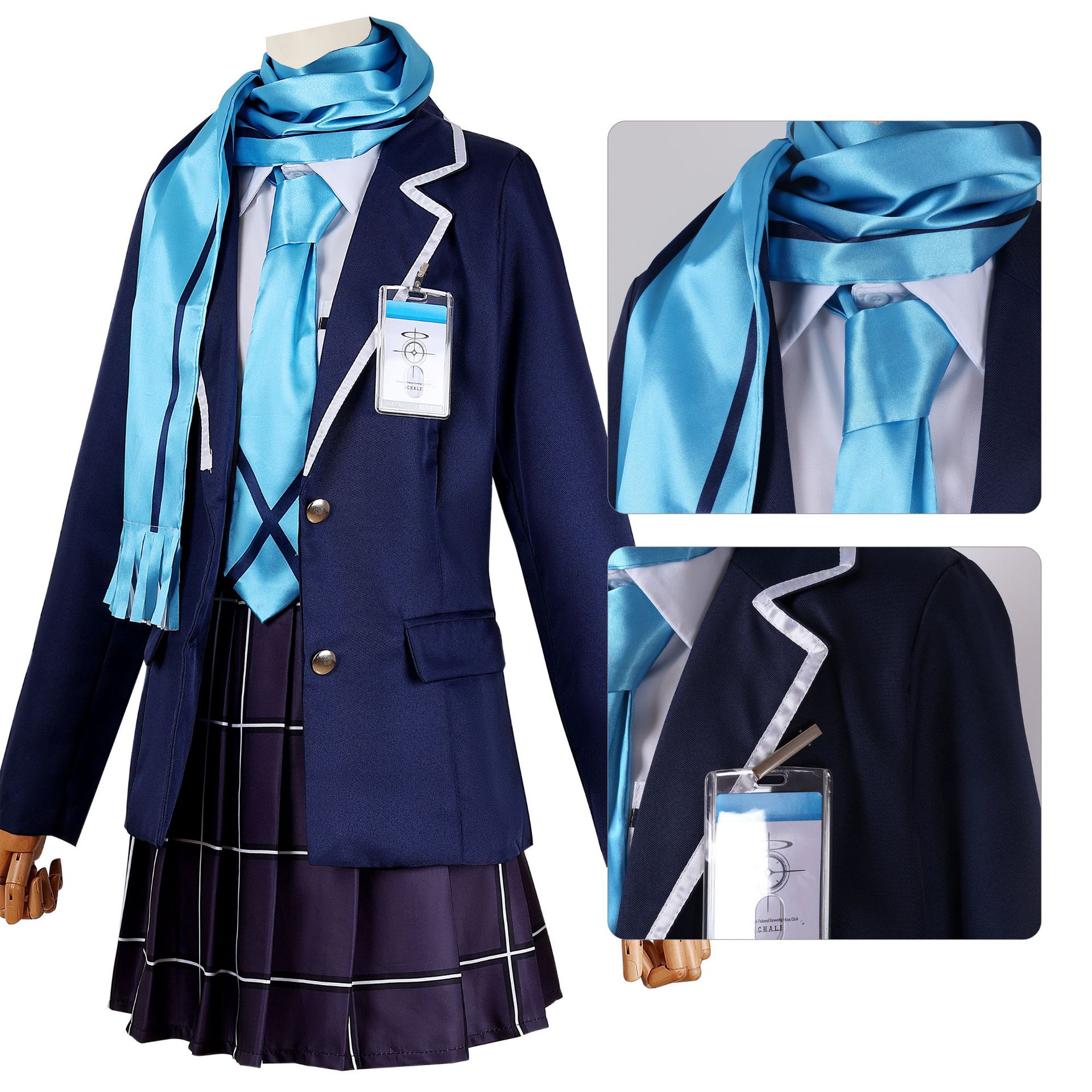 ชุดคอสเพลย์อนิเมะเกม Blue Arch - Party Games School บทวิจารณ์และราคา