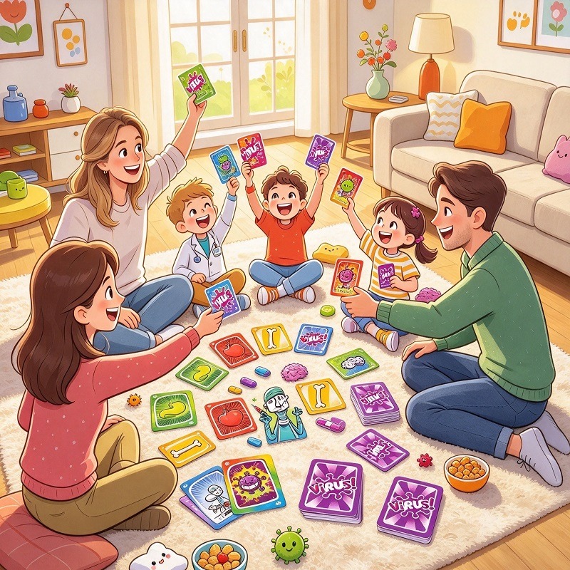 ชุดเกมการ์ดกลยุทธ์สำหรับครอบคร - Party Games Entertainer บทวิจารณ์และราคา