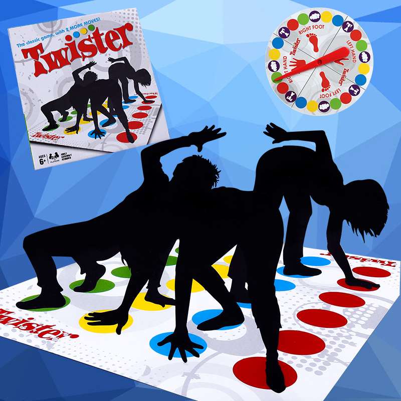 เกมปาร์ตี้ครอบครัว Twister เกม - Party Games Indoor For 6 12 Year Olds บทวิจารณ์และราคา